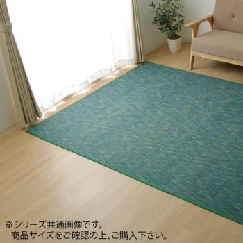 ラグ カーペット バンブー 竹 『DXフォース』 グリーン 約190×190cm 5370370の通販は