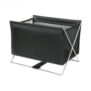 日本製 SAKI(サキ) ミニサイドワゴン合皮×メッシュ ブラック R-365 5,166円