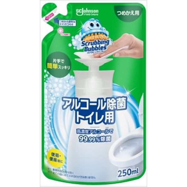 スクラビングバブル アルコール除菌トイレ用 つめかえ用