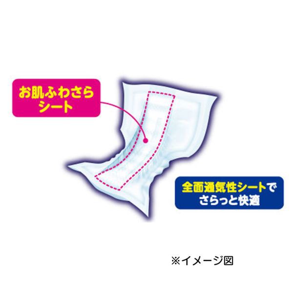 アテント 夜1枚安心パッド 仰向け・横向き寝でもモレを防ぐ 6回吸収 32