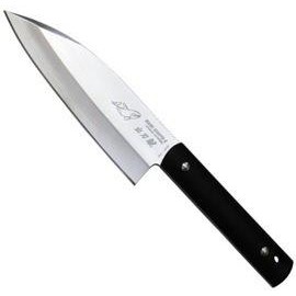 SABI KNIFE-4出刃シャチ両刃 黒色 11472