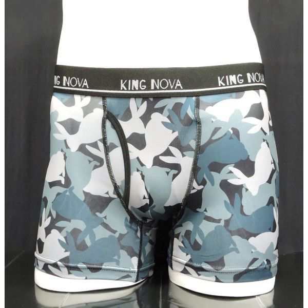 特売 4L♡KING NOVA♡メンズボクサー 前開き うさぎ迷彩 ♡7221S 
