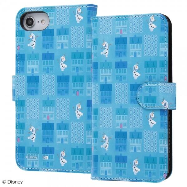 Iphone 8 Iphone 7 スマホブックカバーケース オラフ 1の通販はau Wowma プリティウーマン