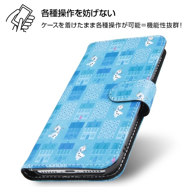 Iphone 8 Iphone 7 スマホブックカバーケース オラフ 1の通販はau Wowma プリティウーマン