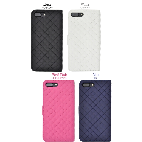 スマホ 8 7プラス用 Iphone 7 8plus用キルティングレザーケースポーチの通販はau Pay マーケット プリティウーマン