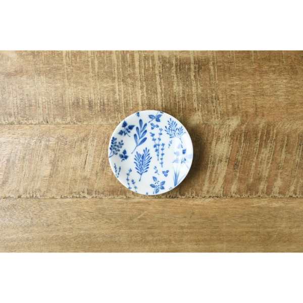 新品2枚セット オーガニックガーデン トリ 10cm 豆皿新品2枚セット 豆 