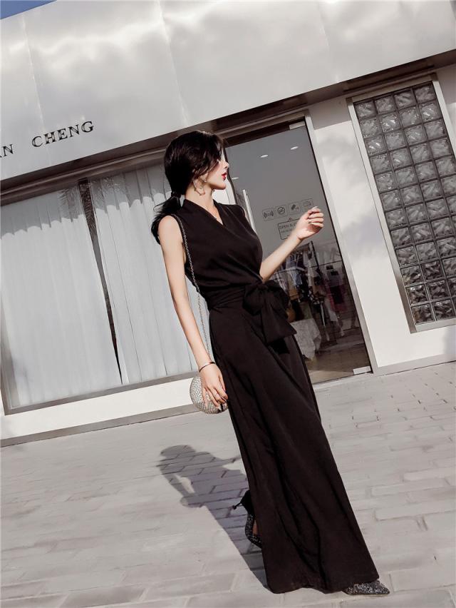 新作 ジャンプスーツ レディース ハイウエスト ﾘﾎﾞﾝ 可愛い Vネックの通販はau Pay マーケット お取り寄せドレスのアルトリアaupayマーケット店