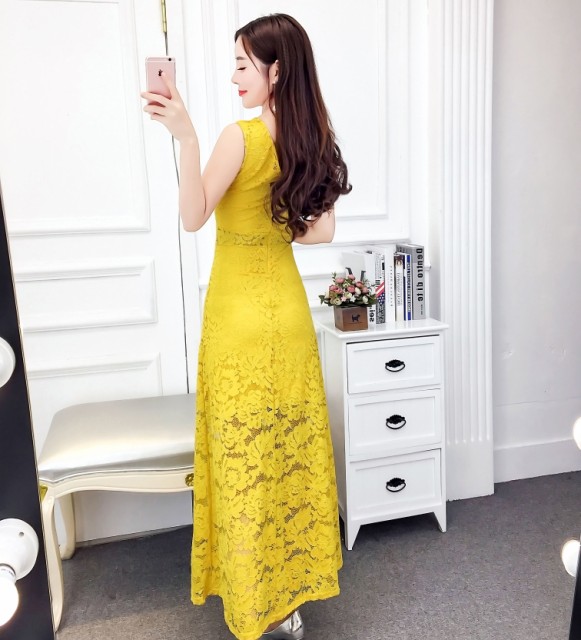 レースマキシワンピース イエロー パーティドレス 大人可愛い 女子会 結婚式 花柄 フォーマル の通販はau Pay マーケット お取り寄せドレスのアルトリアaupayマーケット店