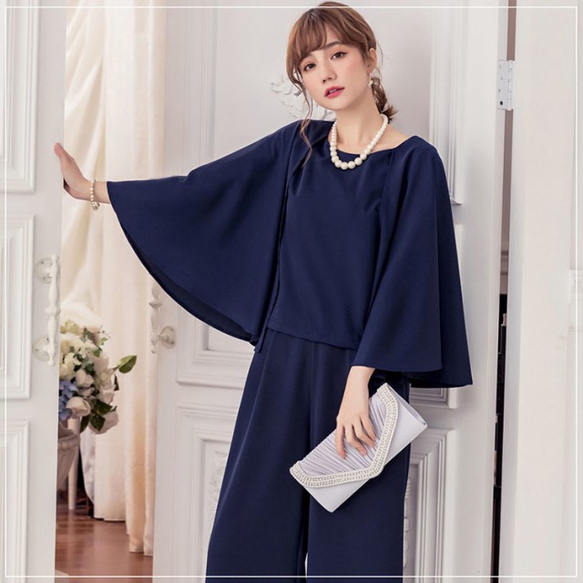 2点セット ドレス 結婚式 パンツドレス 上下セット スーツ 通勤 レディース 代 30代 40代 大きいサイズの通販はau Pay マーケット お取り寄せドレスのアルトリアaupayマーケット店