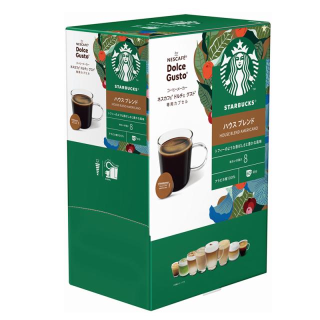 ドルチェグスト 専用カプセル スターバックス ハウスブレンド