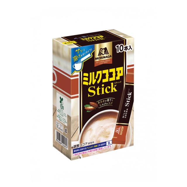 森永製菓　ミルクココア　スティック　10P×50箱　カカオ　食物繊維　ポリフェノール　送料無料(一部地域を除く)_1