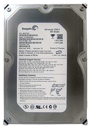 SEAGATE SEA-ST3400832AS(中古品)