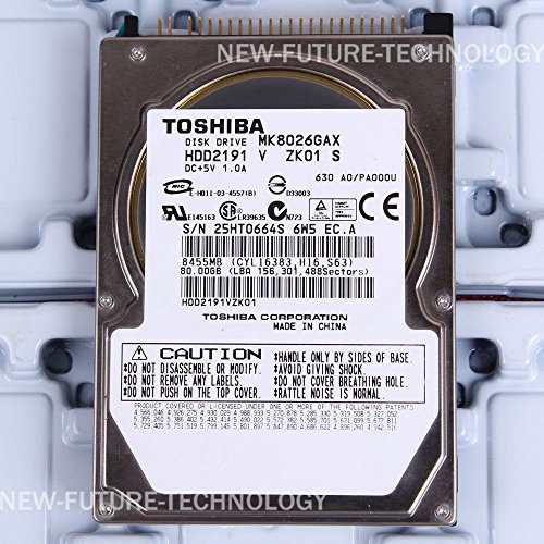 Toshiba mk8026gax 80 GB(中古品)