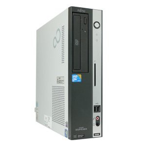 中古デスクトップパソコン 富士通 FMV-D5290 Core2Duo2.93GHz RAM2048MB HD(中古品)