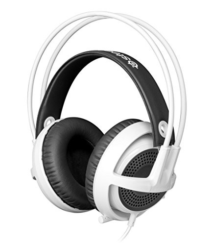 SteelSeries Siberia v3 White ゲーミングヘッドセット 61356(中古品)