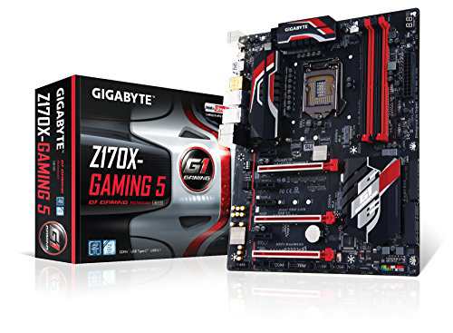 GIGABYTE Intel Z170チップセット搭載 ATX ゲーミングマザーボードGA-Z170X(中古品)