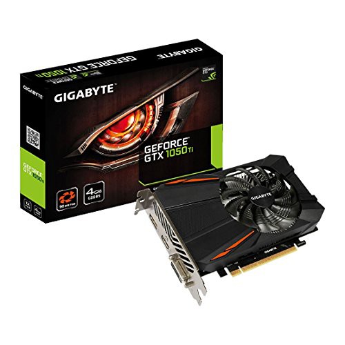 ギガバイトNvidia GV-N105TD5-4GD 4GB GDDR5 PCI-E - ブラック(中古品)