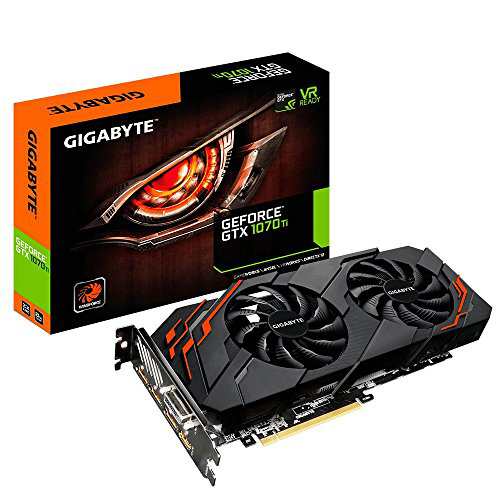 GIGABYTE ビデオカードGEFORCE GTX 1070Ti搭載 GV-N107TWF2-8GD(中古品)