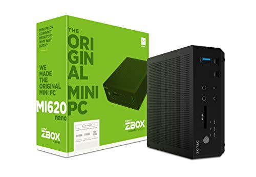 ZOTAC ZBOX-MI620NANO-BE ZBOX M Series MI620 nano - Barebone Mini