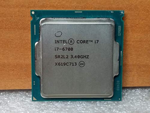 Intel Core i7-6700 3.4Ghz クアッドコアソケット 1151 Skylake CPU OEM バ(中古品)