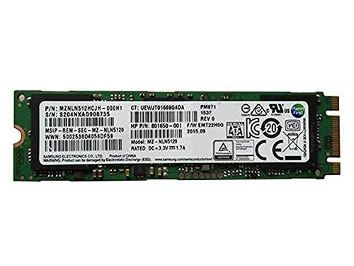 世界どこでも無料発送 HP 512GB SSDハードドライブ800193-00用純正SSD