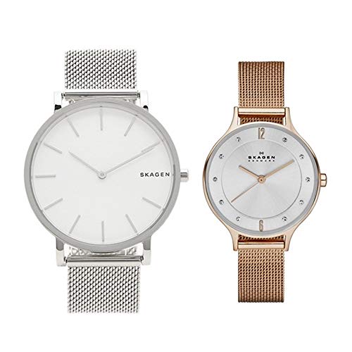 スカーゲン Skagen 時計 アクセ収納box付き ペアウォッチ 北欧 ペア時 中古品 の通販はau Pay マーケット Maggy Maggy
