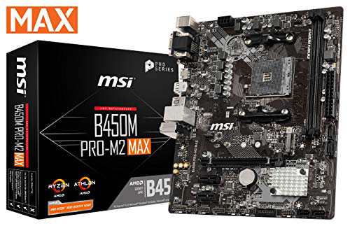 引きクーポン MSI B450M PRO-M2 MAX ソケット AM4 AMD B450 SATAIII