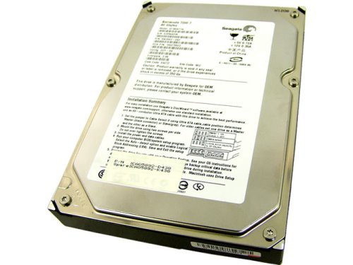 ST380011A 3.5インチ内蔵HDD 80GB EIDE 7200rpm U-ATA/100 8.5ms 2MB 流体 (未使用品)