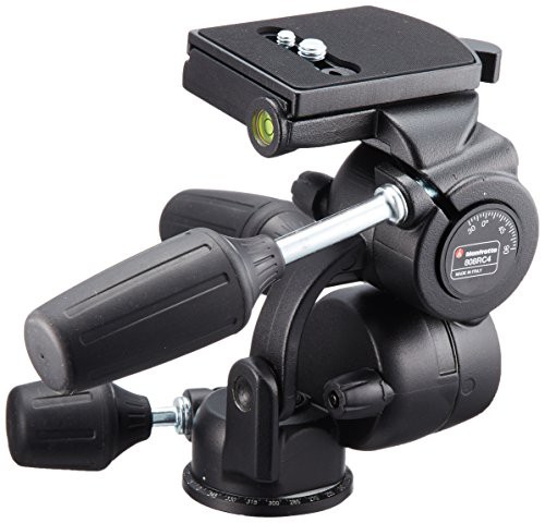 Manfrotto 3WAY雲台 標準3ウェイ雲台 アルミニウム製 808RC4(未使用品