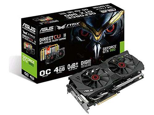 ASUSTek STRIXシリーズ NVIDIA GeForce GTX980搭載ビデオカード オーバーク(未使用品)