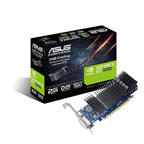 ASUS NVIDIA GT1030搭載ビデオカード GT1030-SL-2G-BRK(未使用品)