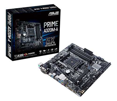 ASUS AMD A320 搭載 AM4 Socket 対応 マザーボード PRIME A320M-A 【microA(未使用品)