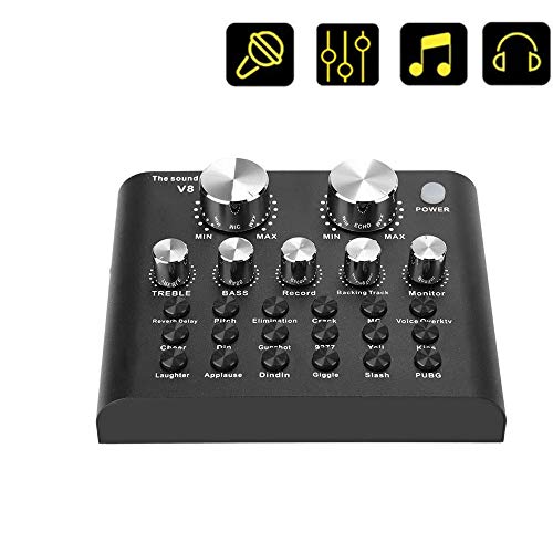 おすすめ Tosuny プロフェッショナル ボイスチェンジャー V8 ライブサウンドカード B 品 お洒落無限大 Grupovegadiaz Com