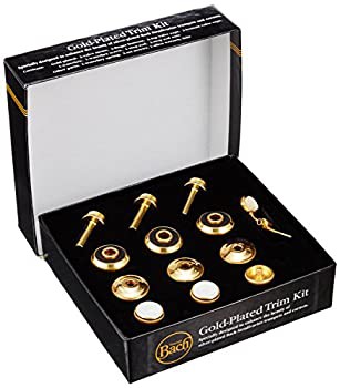 バック トランペット用トリムキット 金メッキパーツセット 【1811G】 ノーマル・ウェイト(中古品)