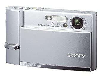 ソニー SONY デジタルスチルカメラ Cyber-shot T50 720万画素 シルバー DSC（中古品）