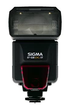 SIGMA フラッシュ ELECTORONIC FLASH EF-530 DG ST キャノン用 ガイドナン (中古品）