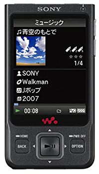 【中古 良品】 SONY ウォークマン Aシリーズ ワンセグ内蔵 4GB ブラック NW