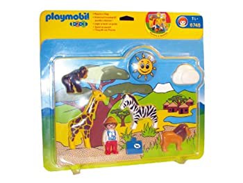 【中古】【輸入品・未使用】PLAYMOBIL (プレイモービル) Wild Animal Puzzle(並行輸入品)｜au PAY マーケット