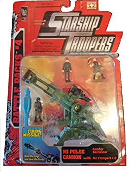 【中古】 Starship Troopers Action Fleet Battle Packs #4 MI Pulse Cannon