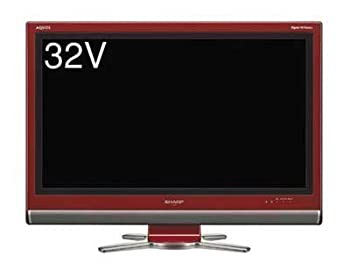 【中古】 SHARP シャープ 32V型 液晶 テレビ AQUOS LC-32DS5-R フルハイビジョンの通販は