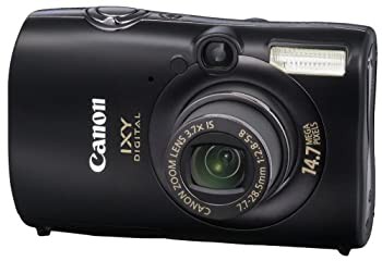 【中古品】 Canon デジタルカメラ IXY DIGITAL (イクシ) 3000 IS ブラッ