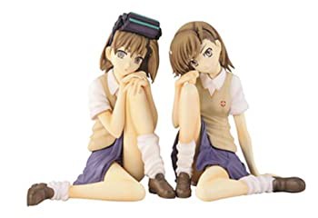 【中古】とある魔術の禁書目録 御坂美琴&ミサカ2体セット (1/8スケール塗装済み完成品)