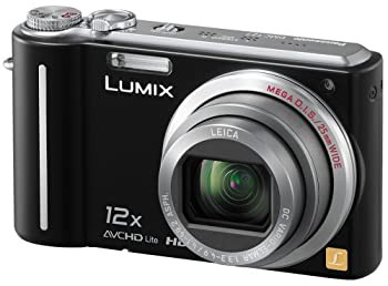 パナソニック デジタルカメラ LUMIX (ルミックス) TZ7 ブラック DMC-TZ7-K(中古品)