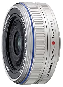 OLYMPUS パンケーキレンズ M.ZUIKO DIGITAL 17mm F2.8 シルバー(中古品)の通販は