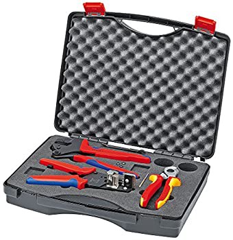 クニペックス (KNIPEX) 工具セット KNIPEX 9791-01 太陽光発電用工具セット 9791-01(中古品)