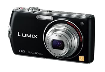 【中古 良品】 Panasonic デジタルカメラ LUMIX FX70 エスプリブラック DMC