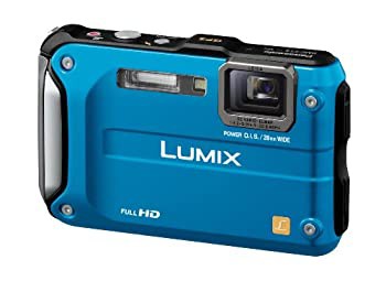 【中古 良品】 Panasonic デジタルカメラ LUMIX FT3 スプラッシュブルー DM