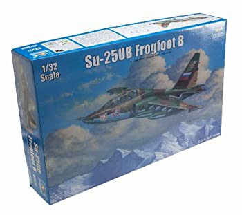 【中古】 トランペッター 1/32 Su-25UB フロッグフット B 複座型 プラモデル