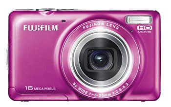 (中古品)FUJIFILM デジタルカメラ FinePix JX420 ピンク 1600万画素 広角28mm光学5の通販は