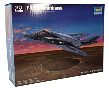 【中古】トランペッター 1/32 アメリカ空軍 F-117A ナイトホーク プラモデル